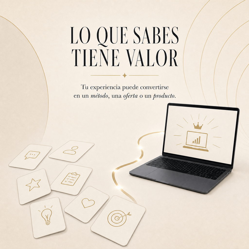 COMO MONETIZAR TU CONOCIMIENTO
