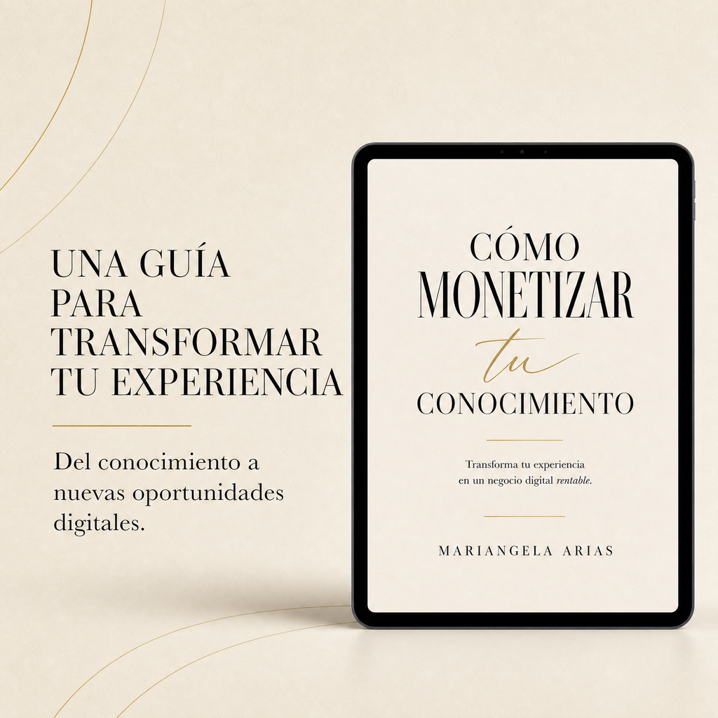 COMO MONETIZAR TU CONOCIMIENTO